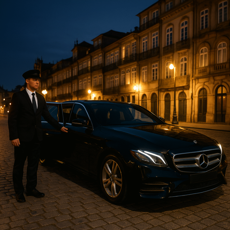 Serviços de Motorista Particular 24h no Porto: Luxo e Discrição